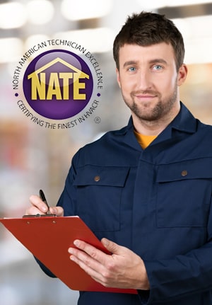 For your AC repair in Ponca OK, trust a NATE certified contractor.